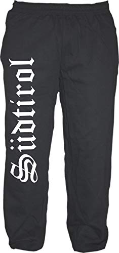 HB_Druck Südtirol Jogginghose - Altdeutsch - Sweatpants - Jogger - Hose Schwarz L von HB_Druck