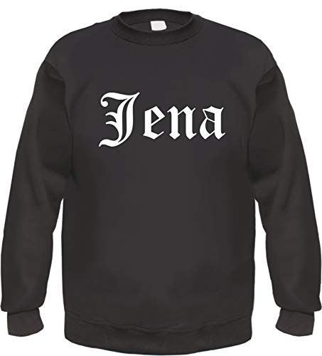 JENA Sweatshirt - Altdeutsch - Bedruckt - Pullover XL Schwarz von HB_Druck