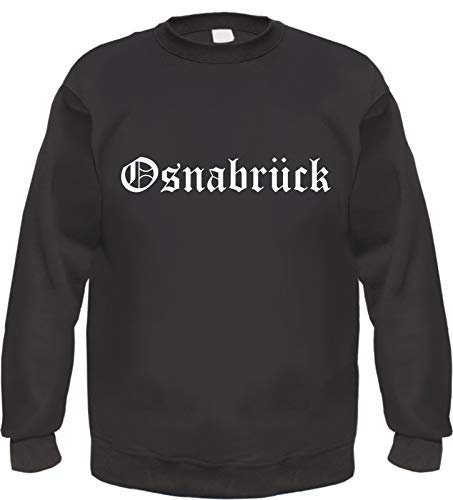 Osnabrück Sweatshirt - Altdeutsch - Bedruckt - Pullover XL Schwarz von HB_Druck