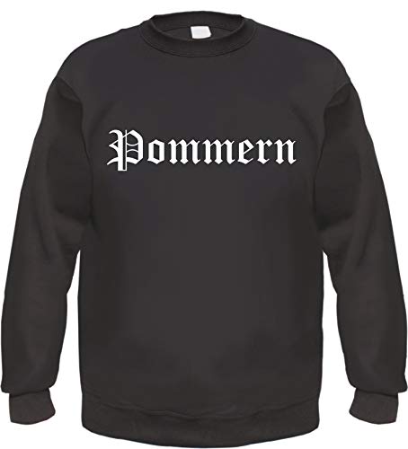 Pommern Sweatshirt - Altdeutsch - Bedruckt - Pullover XL Schwarz von HB_Druck