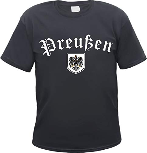 Preußen T-Shirt Preussen Schwarz S von HB_Druck