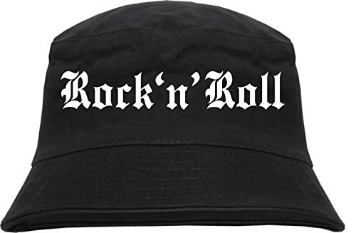 Rock ?n? Roll Fischerhut - Bucket Hat L/XL Schwarz von HB_Druck