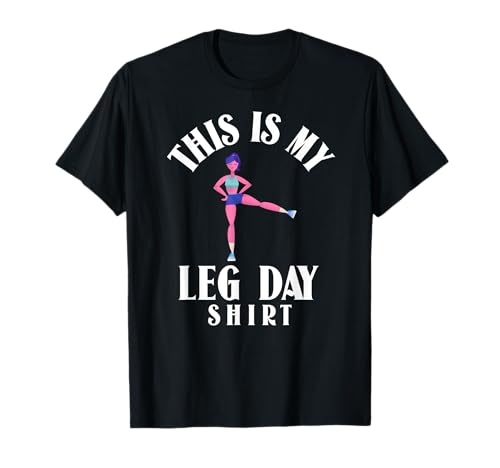 LEG DAY Damen Fitness Graphic T-Shirt LEG DAY Damen Fitness Graphic T-Shirt von HB_Prints