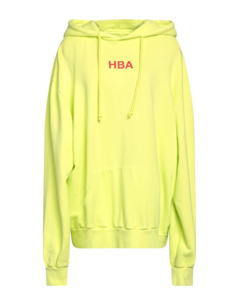 HBA  HOOD BY AIR Sweatshirt Herren Limettengrün von HBA  HOOD BY AIR