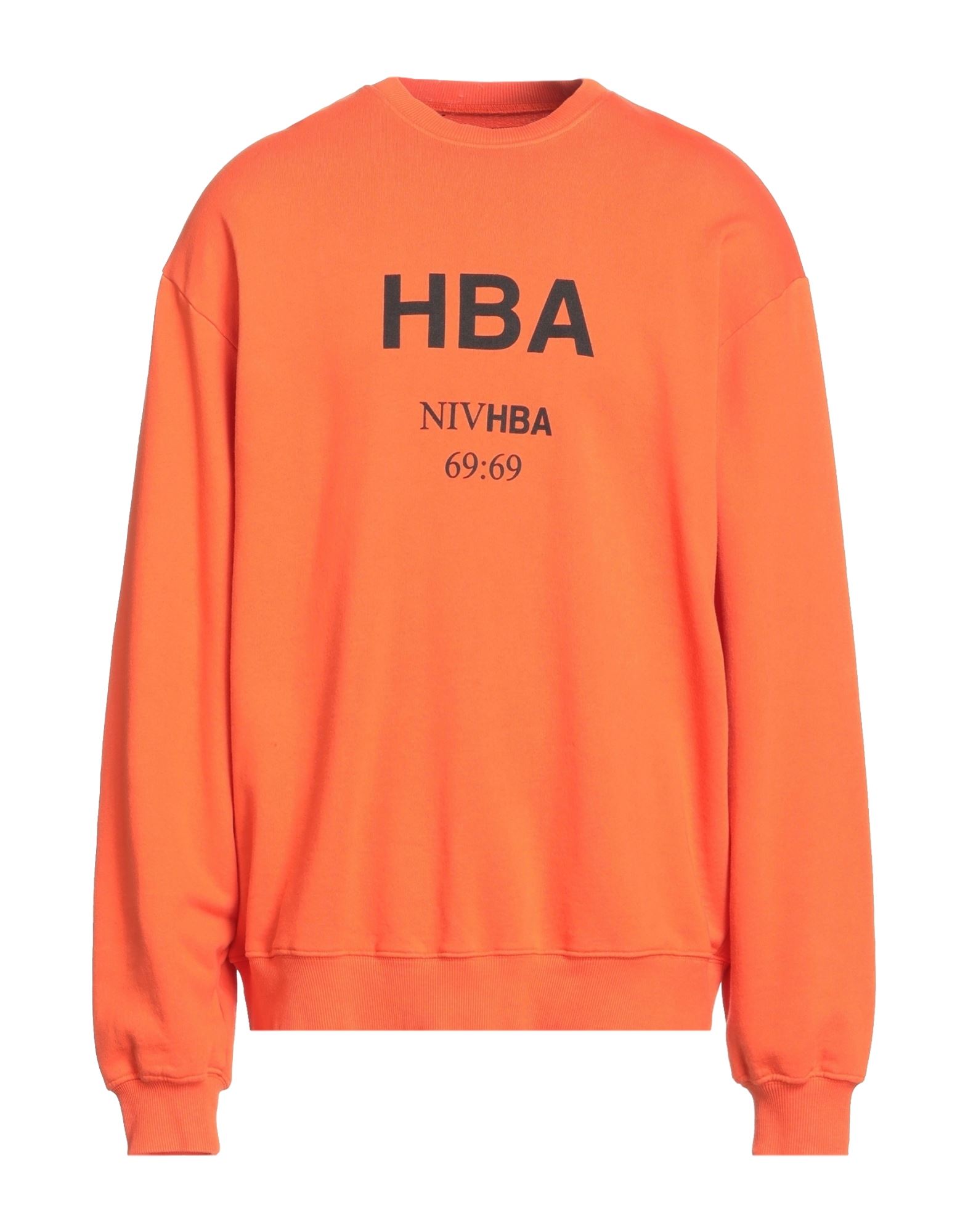 HBA  HOOD BY AIR Sweatshirt Herren Orange von HBA  HOOD BY AIR