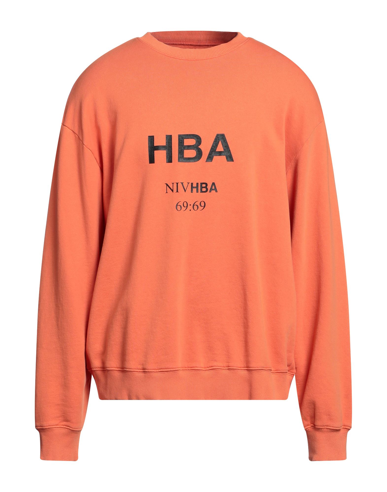 HBA  HOOD BY AIR Sweatshirt Herren Orange von HBA  HOOD BY AIR