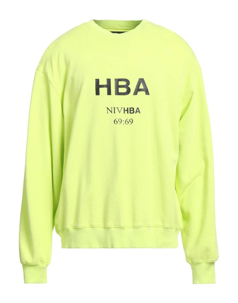 HBA  HOOD BY AIR Sweatshirt Herren Säuregrün von HBA  HOOD BY AIR