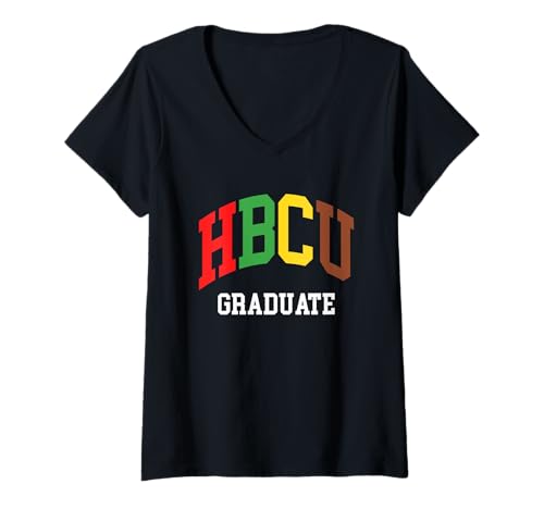Damen HBCU Geschenk HBCU Graduate Geschenk, Afroamerikaner, Schwarz T-Shirt mit V-Ausschnitt Damen HBCU Geschenk HBCU Graduate Geschenk, Afroamerikaner, Schwarz T-Shirt mit V-Ausschnitt von HBCU Shirt, HBCU Graduate Gift, African American