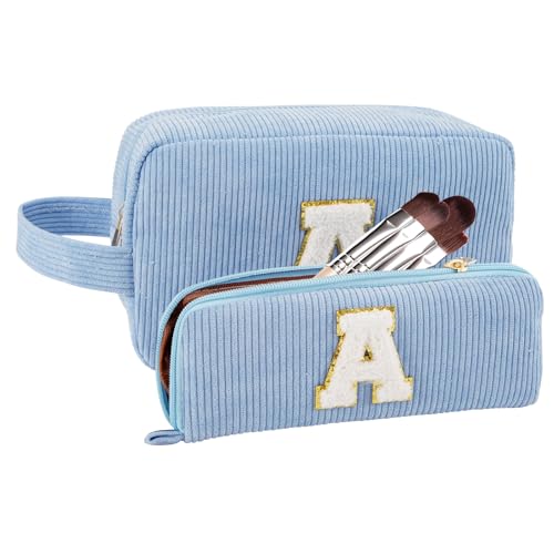 A-Z Personalisierte Make-up-Tasche für Damen, Kosmetiktaschen für Frauen, tragbare Make-up-Kulturbeutel, Braut-Brautjungfer-Geschenk, Kosmetiktasche, Geschenke für beste Freundin, a, Klassisch A-Z Personalisierte Make-up-Tasche für Damen, Kosmetiktaschen für Frauen, tragbare Make-up-Kulturbeutel, Braut-Brautjungfer-Geschenk, Kosmetiktasche, Geschenke für beste Freundin, a, Klassisch von HBJSP