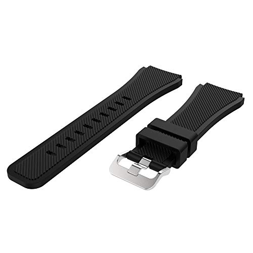 20 mm Silikon-Armband für Garmin Forerunner 645 245/Vivoactive 3/HR/Venu 2 Plus Ersatzarmband Smart-Armband Zubehör（J，For vivomove 3 3t HR von HBYLEE