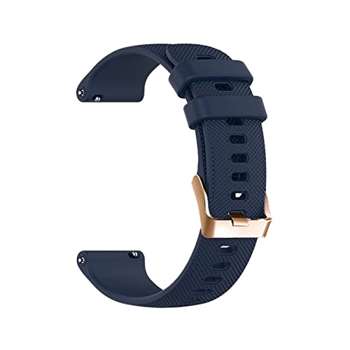 20 mm Smart Armband für Garmin Venu SQ Silikon-Armband für Venu2 Plus Vivoactive 3 Forerunner 245 645 Handgelenk Band Correa（rot/schwarz，20mm VENU2 Plus von HBYLEE