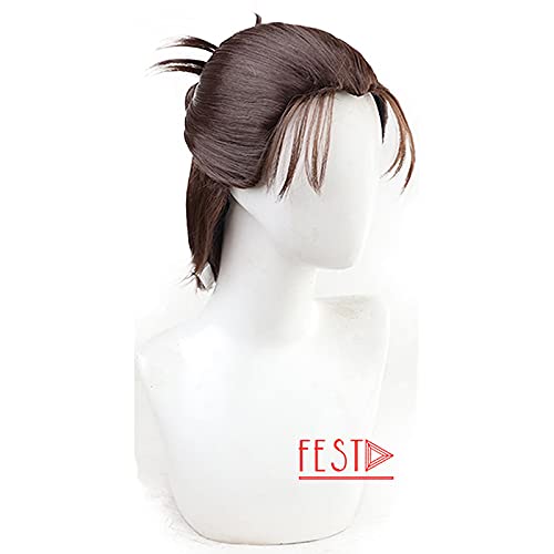 Anime Angriff auf Titan Finale Saison4 Eren Jaeger Style Cosplay Perücke Shingeki No Kyojin Cosplay Lange Perücke Haare mit Perückenkappe Anime Angriff auf Titan Finale Saison4 Eren Jaeger Style Cosplay Perücke Shingeki No Kyojin Cosplay Lange Perücke Haare mit Perückenkappe von HBYLEE