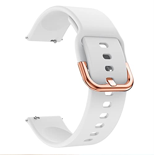 Correa ES Magic2 Silikon-Armband für Huawei Watch GT 2, 42 mm, 42 mm, Zubehör（weiß，For Honor Watch ES) von HBYLEE
