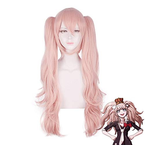HBYLEE- Anime Coer Wig. Anime Dangan Ronpa Enoshima Junko Perücke Cosplay Kostüm Danganronpa Frauen Haar Halloween Frauen Perücken[Farbe:Onecolor] von HBYLEE