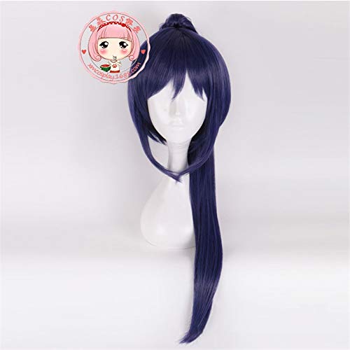 HBYLEE- Anime Coer Wig. Anime LoveLive Sunshine Aqours Kanan Matsuura Perücke Cosplay Kostüm Liebe Live Damen Synthetische Haar Halloween Party Perücken MZ-1114[Farbe:-] von HBYLEE
