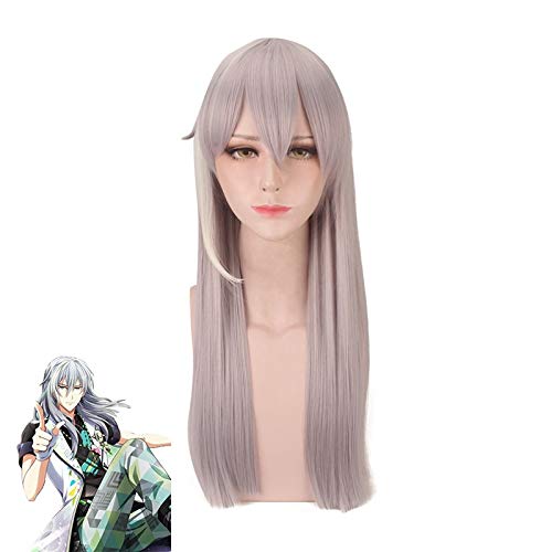 HBYLEE- Anime Coer Wig. Spiel DAS TUE ICH L.ish7.Re:vale.Yuki. Lange Perücke Cosplay Kostüm Männer Hitzebeständige synthetische Haare Halloween Party Perücken[Farbe:Onecolor] von HBYLEE