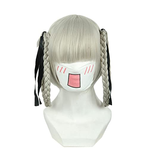 HBYLEE- Anime Coser pruik Anime Kakegurui Kirari Momobami Cosplay Perücke mit Haarwäsche Hitzebeständige Faserhaare + Perücke Cap Party Girls Frauen Requisiten Mädchen[Farbe:Onecolor] von HBYLEE