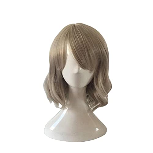 HBYLEE- Anime Coser pruik Anime Love Live Sunshine Watanabe Sie Cosplay braun Kurze Perücke hitzebeständige Faserhaare + Perücke Cap Party Rollenspiel Mädchen Frauen[Farbe:Onecolor] von HBYLEE