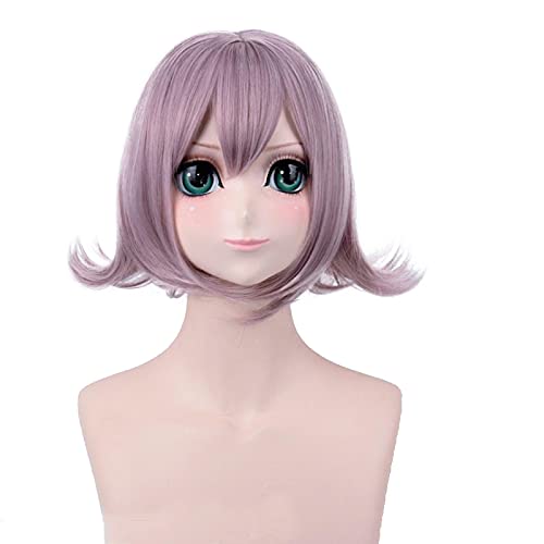 HBYLEE- Anime Coser pruik Anime Nanami Chiaki Cosplay Kurze Perücke Haarnadel Accessories Requisiten Clip Synthetische Haare+ Perücke Cap Party Rollenspiel[Farbe:-] von HBYLEE