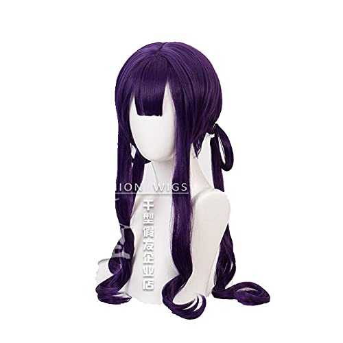 HBYLEE- Anime Coser pruik Anime toilettengebunden Hanako- kun Akane aoi Cosplay perücke Lange lila perücke synthetische Haare + perücke Cap Party Rolle Spielen mädchen Frauen[Farbe:Onecolor] von HBYLEE