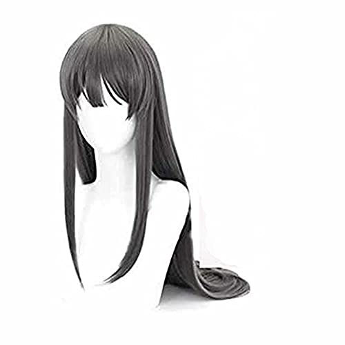 HBYLEE Anime Coser pruik Cosnoble Sakurajima Mai Perücke Cosplay Haarspange Rascal träumt Nicht von Bunny Girl Senpai Kostüm Haar[Farbe:Onecolor] von HBYLEE