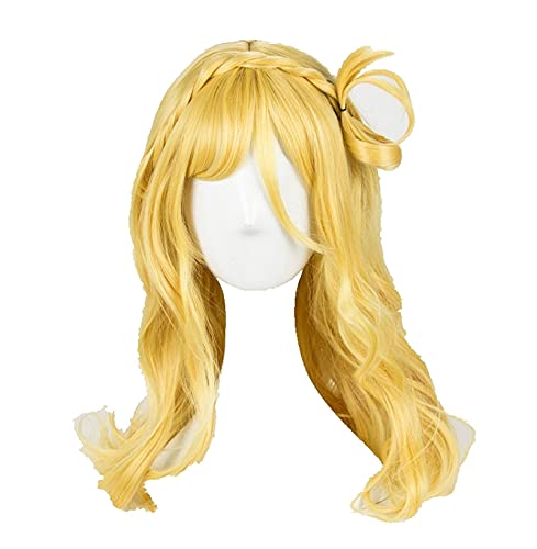 HBYLEE Anime Coser pruik Liebesleben!Sonnenschein! Mari Ohara Cosplay Perücken Lange Blondine Mixed Hitzebeständige Cosplay Kostüm Perücke+ Perücke Kappe[Farbe:nach Plan] von HBYLEE