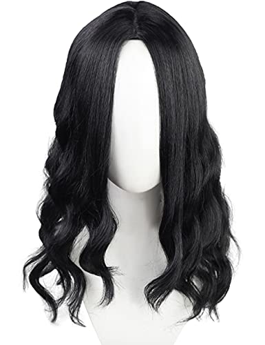 HBYLEE- Anime Coser pruik Pieck Finger Cosplay Perücke Anime Angriff auf Titan Black Body Wave Cosplay Zubehör for Frauen Mädchen mit Perücke Kappe[Farbe:Black] von HBYLEE