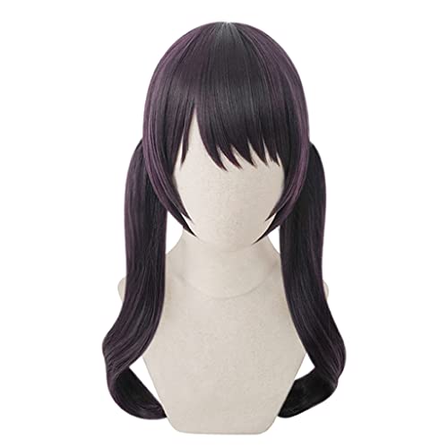 HBYLEE- Anime Cosplay Perücke für Futaba Tsukushi Perücke,2 Ponytail Purple Perücke Synthetisches Haar,Halloween Kostüm Perücke,für Party Karneval Weihnachten[Farbe:Purple ] von HBYLEE