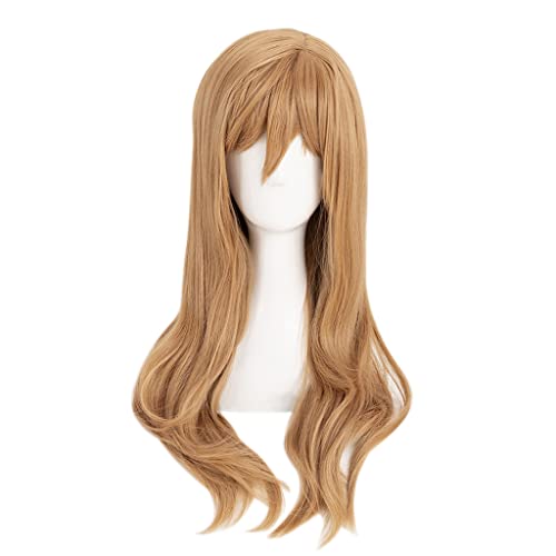 HBYLEE- Anime Cosplay Perücke für Kunikida Hanamaru Perücke,Long Straight Brown Perücke Synthetisches Haar,Halloween Kostüm Perücke,für Party Karneval Weihnachten[Farbe:Brown] von HBYLEE