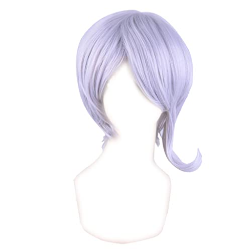 HBYLEE- Anime Cosplay Perücke für Tojo Kirumi Perücke,Short Grey Perücke Synthetisches Haar,Halloween Kostüm Perücke,für Party Karneval Weihnachten[Farbe:-] von HBYLEE