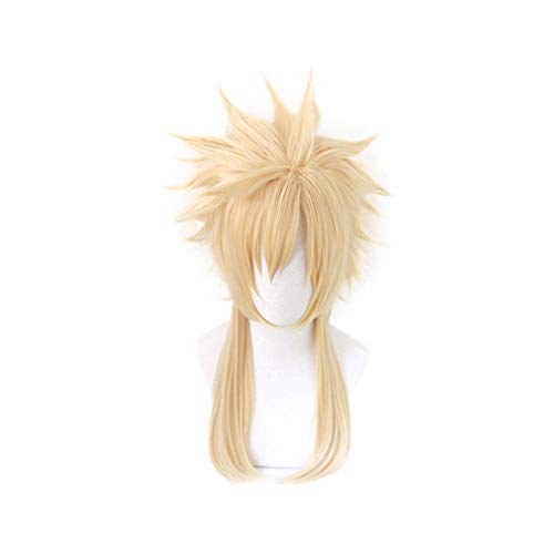 HBYLEE- Anime Final Fantasy. VII Wolkenstreue Frauen Lange Perücken Cosplay Kostüm Hitzebeständige synthetische Haare [Farbe:Onecolor] von HBYLEE
