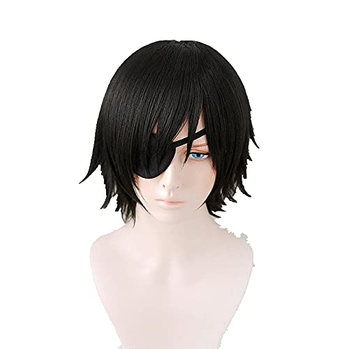 HBYLEE- Anime-Kettensäge-Mann Cosplay Perücke Makima Power Engel Devil Denji Higashiyama Kobeni Reze Hayakawa AKI Himeno Quanxi Perücken + Perücke Cap OneSize Makima [Farbe:Himeno] von HBYLEE