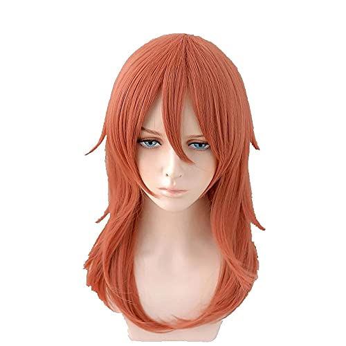 HBYLEE-Anime-Kettensäge-Mann Cosplay Perücke Makima Power Engel Devil Denji Higashiyama Kobeni Reze Hayakawa Aki Himeno Quanxi Perücken + Perücke Cap Onesize Makima [Farbe:Angeldevil] von HBYLEE