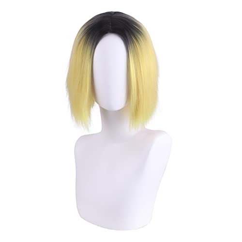 HBYLEE-Anime Role Play For Haikyuu Nekoma Kenma Kozume Short Wig Cosplay Hair Haikiyu Men Wigs[Farbe:-] von HBYLEE