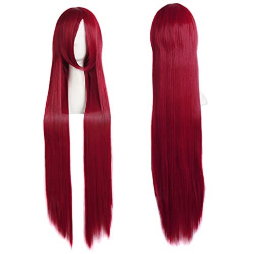 HBYLEE- Anime Wig Uzumaki Kushina Cosplay Wig, Long Red Wig, Costume Halloween Wig, für Costume Party, Anime Show, Cosplay Event, Concerts, Daily wig[Farbe:-] von HBYLEE