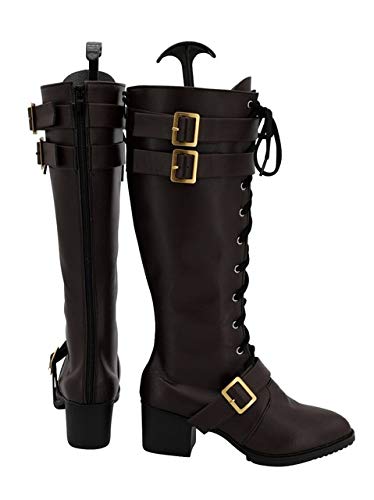 HBYLEE-Bang Dream Cospaly Schuhe 7Th-Live Roselia Stiefel Cosplay Zubehör für Mädchen Erwachsene Frauen 36 Frauengröße[Farbe:-] von HBYLEE
