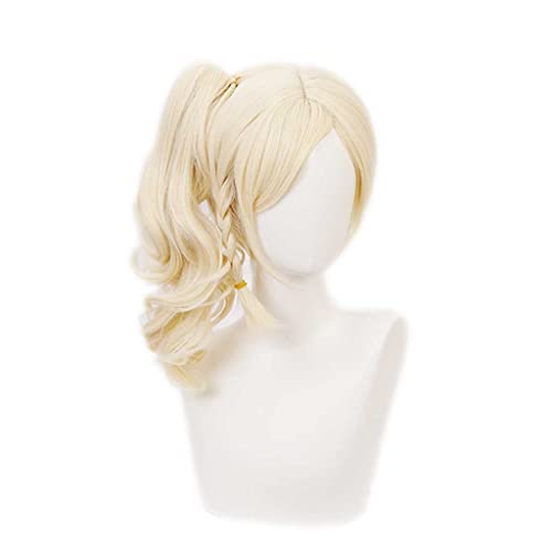 HBYLEE- Cosplay Perücke,Kaguya-sama Love is War Hayasaka Ai Cosplay Perücke,Long Blonde Perücke,Mit Kostenloser Perückenkappe,Halloween Kostüm Perücke,für Party Karneval Weihnachten[Farbe:Blond ] von HBYLEE