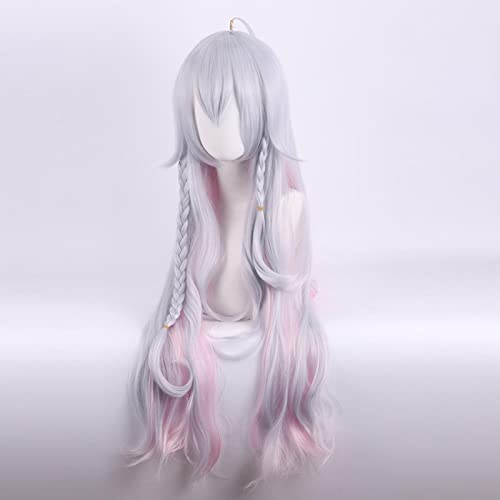 HBYLEE-Cosplay Wig For Youtuber Hololive Cosplay Kagura Nana Vtuber Wig 70cm Heat Resistant Synthetic Hair[Farbe:-] von HBYLEE