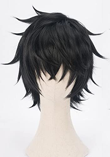 HBYLEE- Der Aufstieg des Shield-Helden Raptalia Rafutaria Long Brown Naofumi Iwatani Short Black Filo Long Blondine Cosplay Kostüm Perücke Blondineweig [Farbe:Black] von HBYLEE