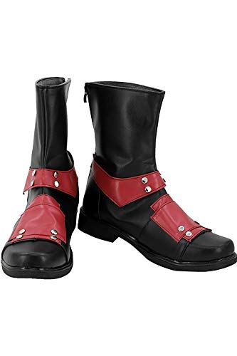 HBYLEE-Film X-Men Superheld Deadpool Cosplay Schuhe Stiefel Für Erwachsene Männer Frauen 36[Farbe:-] von HBYLEE