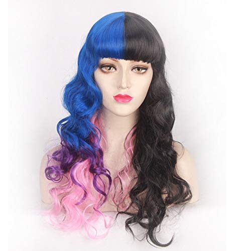 HBYLEE- Mode Günstige Harajuku Lolita Cosplay Perücke Lange Wellenförmige My Little Pony Anime Halloween Kostüm Party Ombre Haar Perücken Für Frauen PL-758[Farbe:PL-758] von HBYLEE