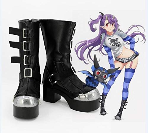 HBYLEE-Nanatsu No Taizai Die sieben Todsünden Ungerecht in den sieben Todsünden Cosplay Schuhe Stiefel Maßgeschneiderte europäische Größe 48 Weibliche Größe[Farbe:-] von HBYLEE