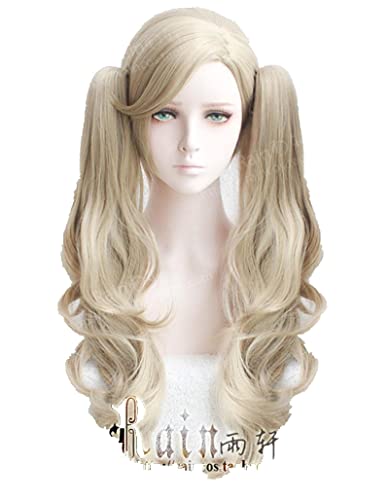 HBYLEE- P5 Persona 5 Hero Kurusu Akira Ryuji Sakamoto Anne Takamaki Yusuke Kitagawa Haru Okumura Futaba Sakura Takemi Tae Cosplay Perücke Kitagawayuusukewig [Farbe:Annetakamakiwig] von HBYLEE