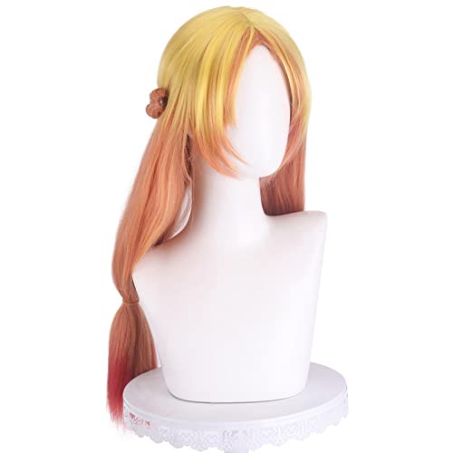 HBYLEE-Role Play Wig For Anime Isekai Ojisan Uncle From Another World Tsundere Elf Cosplay Wig Elga Long Hair[Farbe:-] von HBYLEE