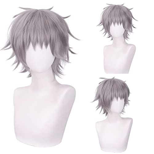 HBYLEE-Role Play Wig For Anime Nagisa Kaworu Cosplay wig Halloween Part[Farbe:-] von HBYLEE