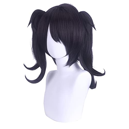 HBYLEE-Role Play Wig For NEEDY GIRL OVERDOSE Ame chan Cosplay Wigs Short Black Hair[Farbe:blue] von HBYLEE