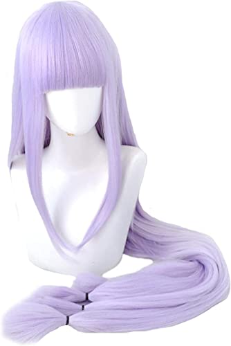 HBYLEE- Wig Anime Cosplay Anime Sleepy Princess in The Demon Castle Maoujou De Oyasumi Cosplay Prinzessin Syalis 120 cm Lila Perücke[Farbe:Onecolor] von HBYLEE