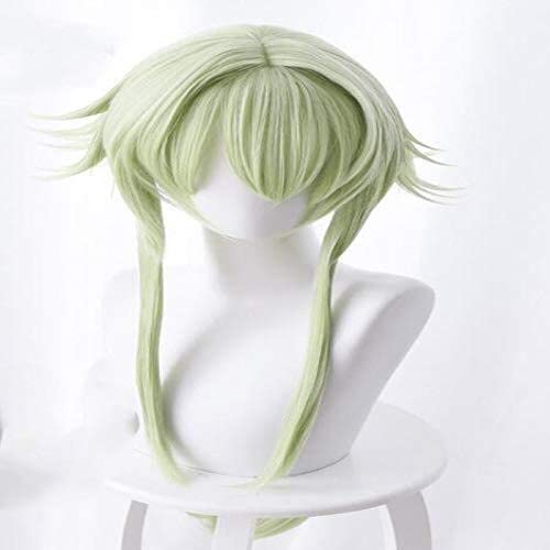 HBYLEE- Wig Anime Cosplay Goblin Slayer Fairy Archer Green Turn Long Hair Cosplay Anime Wig[Farbe:Green] von HBYLEE