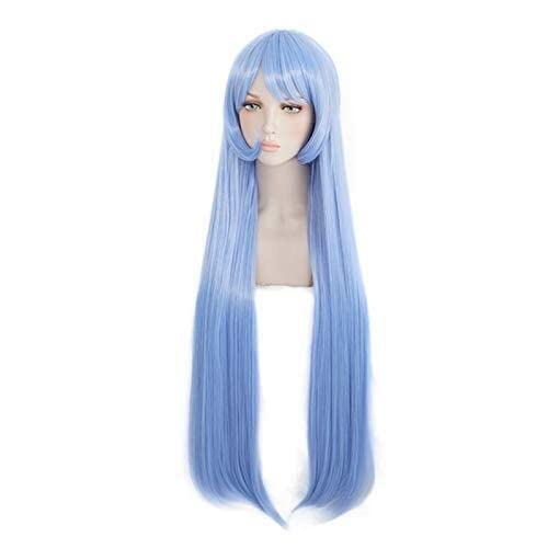 HBYLEE Wig Anime Cosplay My Hero Academia 3 Nejire Hadou Cosplay Perücke 110 cm langes glattes Haar Hitzebeständige Faser Kunsthaar Anime Kostüm Perücke[Farbe:nach Plan] von HBYLEE