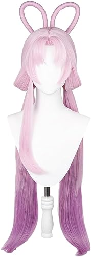 HBYLEE-Wig Anime Cosplay Perücke for Honkai Star Rail Blade Cosplay Perücke Männer Anime Party Dunkelblau Braun Rot Synthetische Haar Mit Ahoge [Farbe:] von HBYLEE